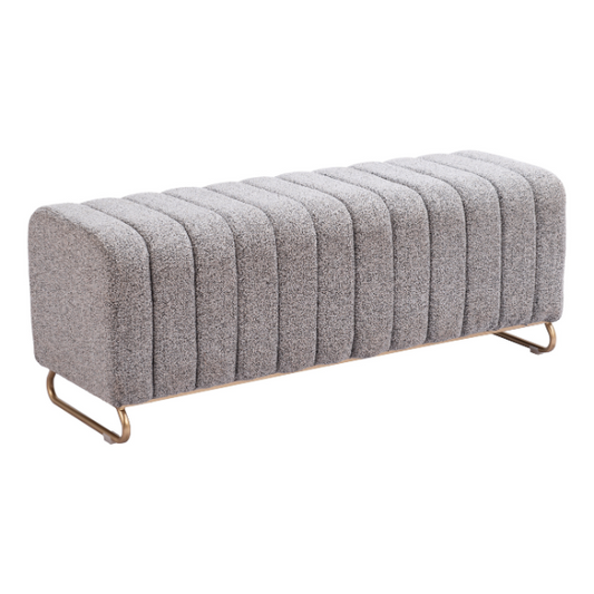 Pender Bench Stone Gray