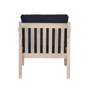 Svana Blue Natural Side Chair 2Pc