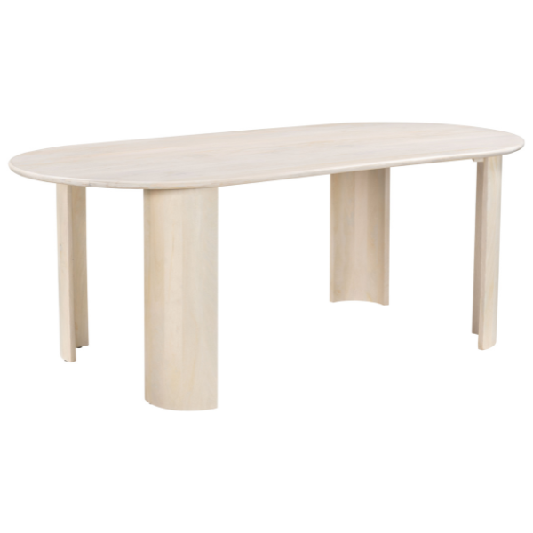 Risan Dining Table Natural - Elite Maison