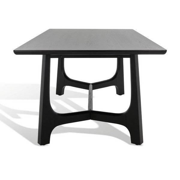 Adelee Wood Rectangle Dining Table - Elite Maison
