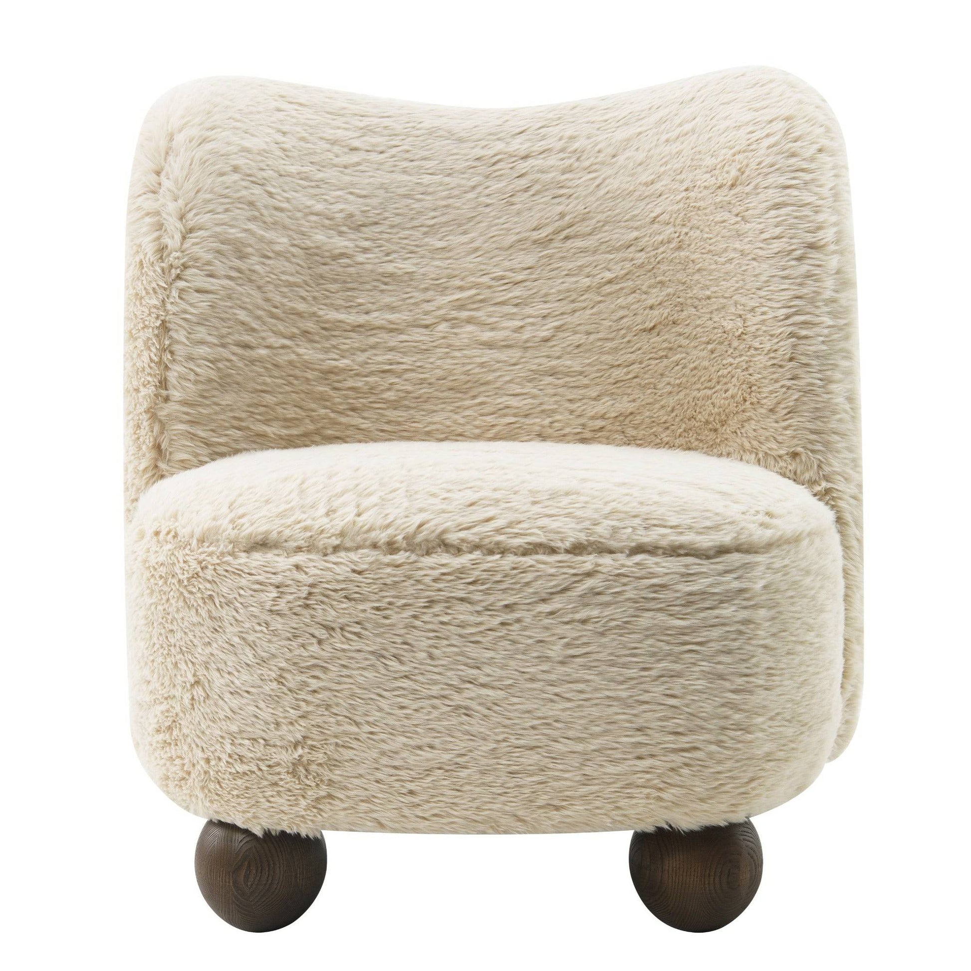 Emilia Ball-foot Accent Chair - Elite Maison