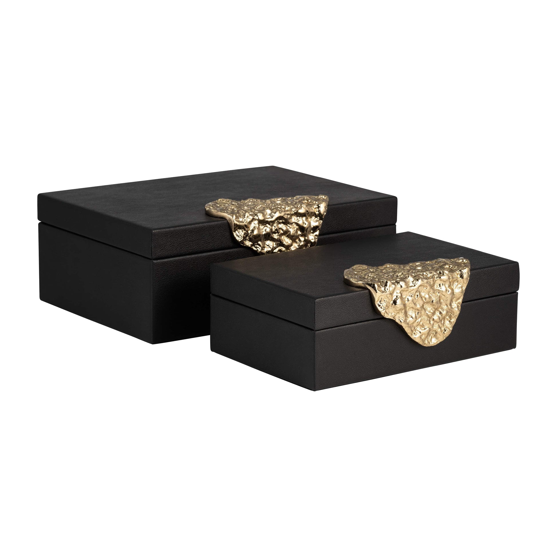 Leather Decorative Boxes - Elite Maison