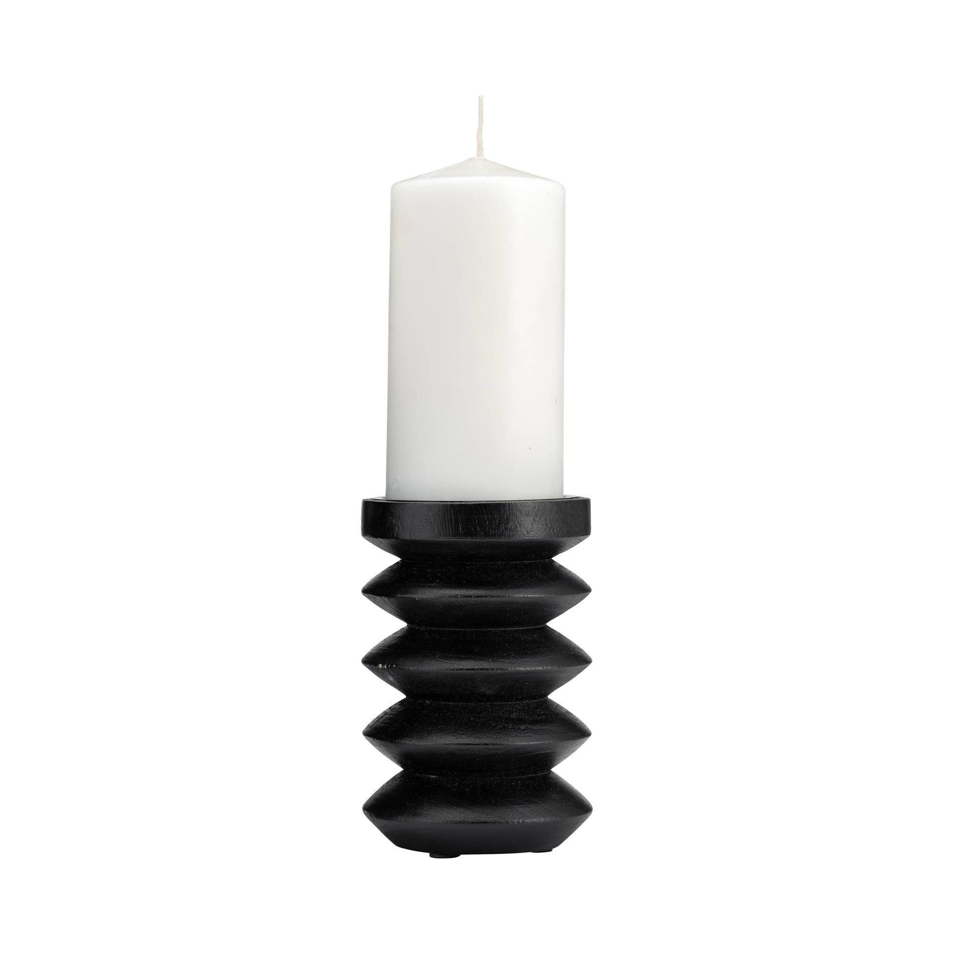 Wood Candle Holder - Elite Maison