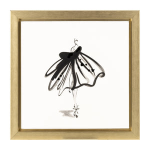 Hand Painted Ballerina Pose 83x28 - Elite Maison