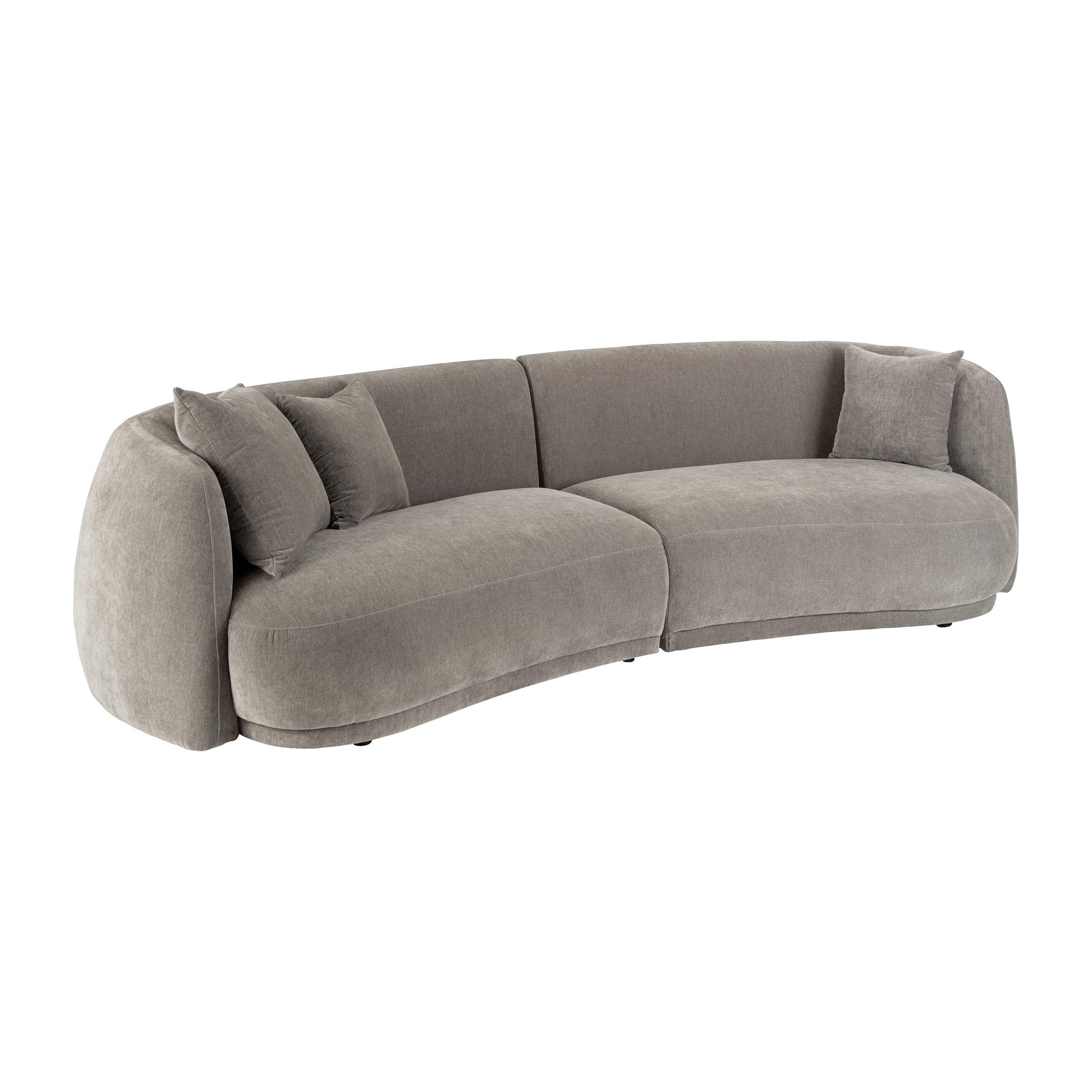 Anna 4-seat Curved Sofa - Elite Maison