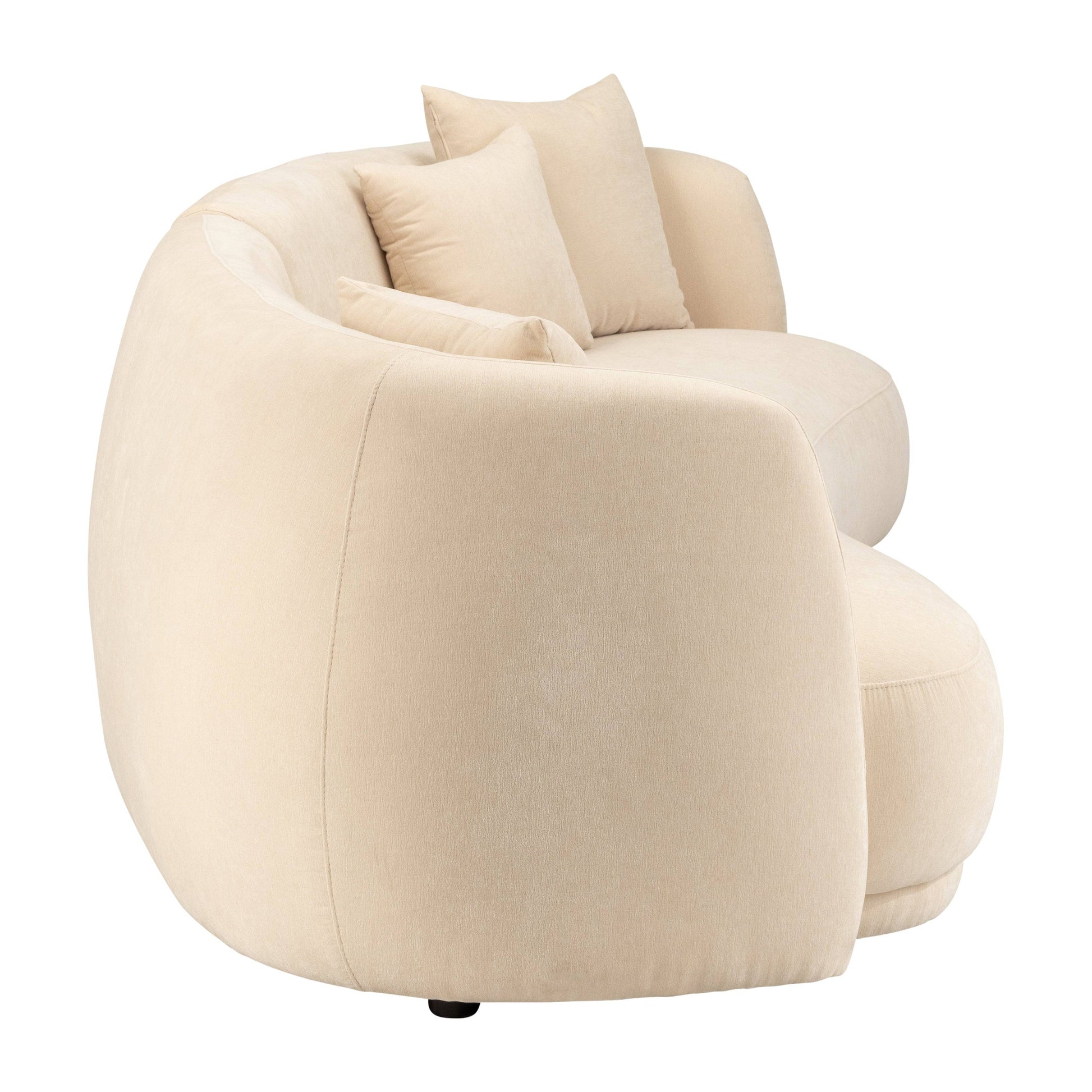 Anna 4-seat Curved Sofa - Elite Maison