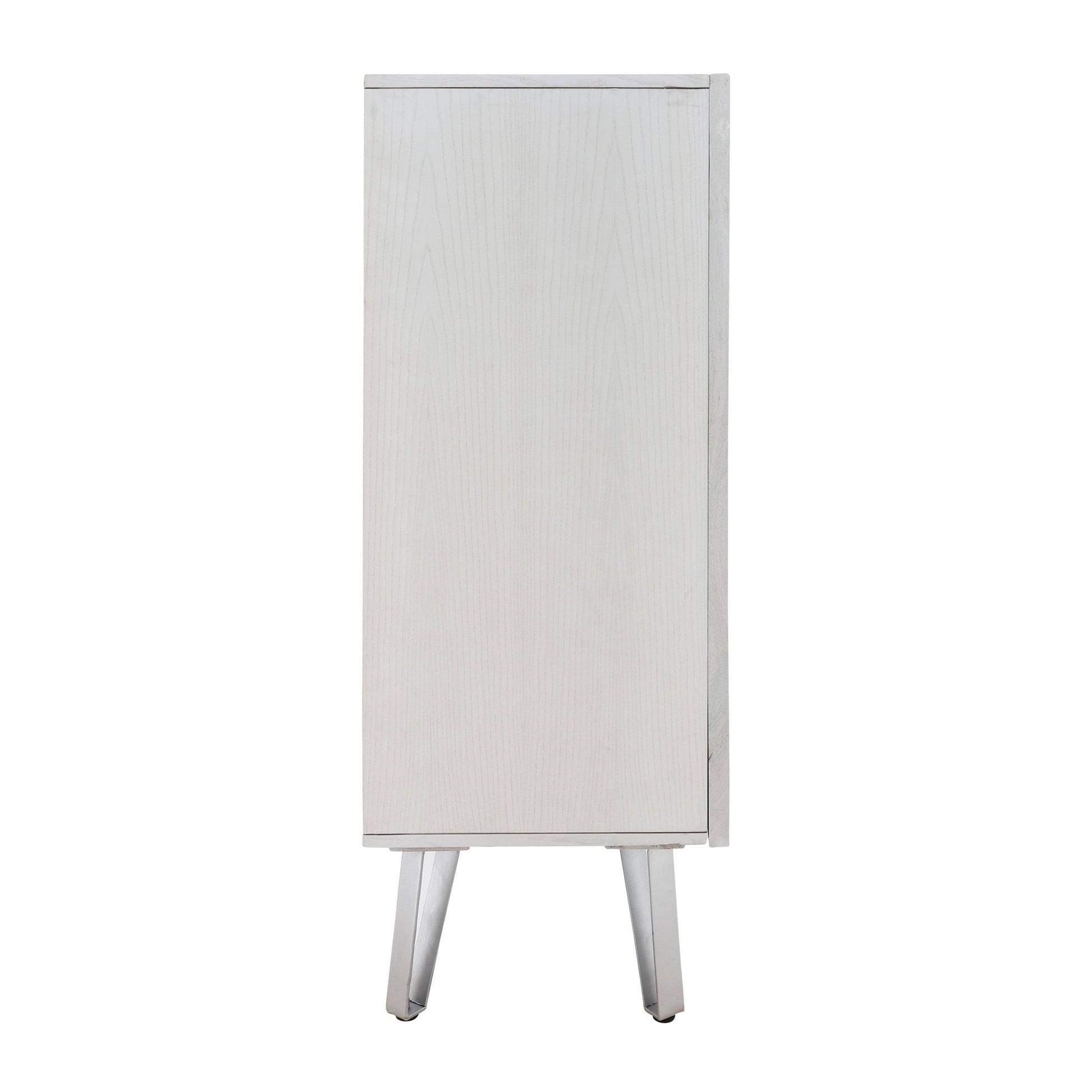 Bianca Hammered Cabinet - Elite Maison