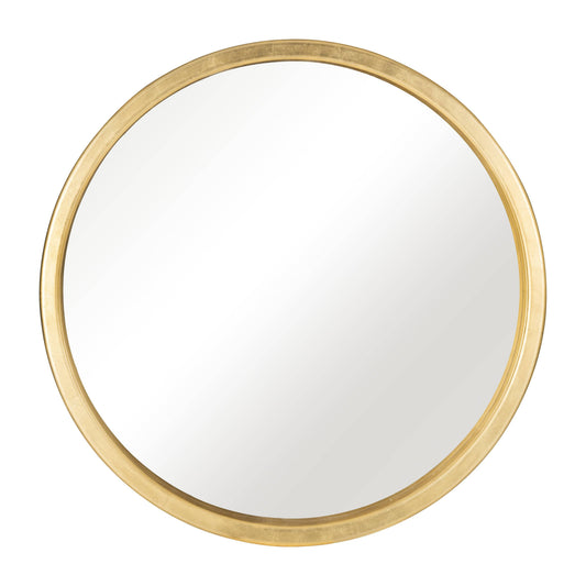 47x47,  Gold Circle Mirror - Elite Maison
