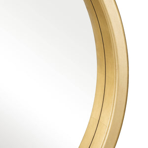 47x47,  Gold Circle Mirror - Elite Maison