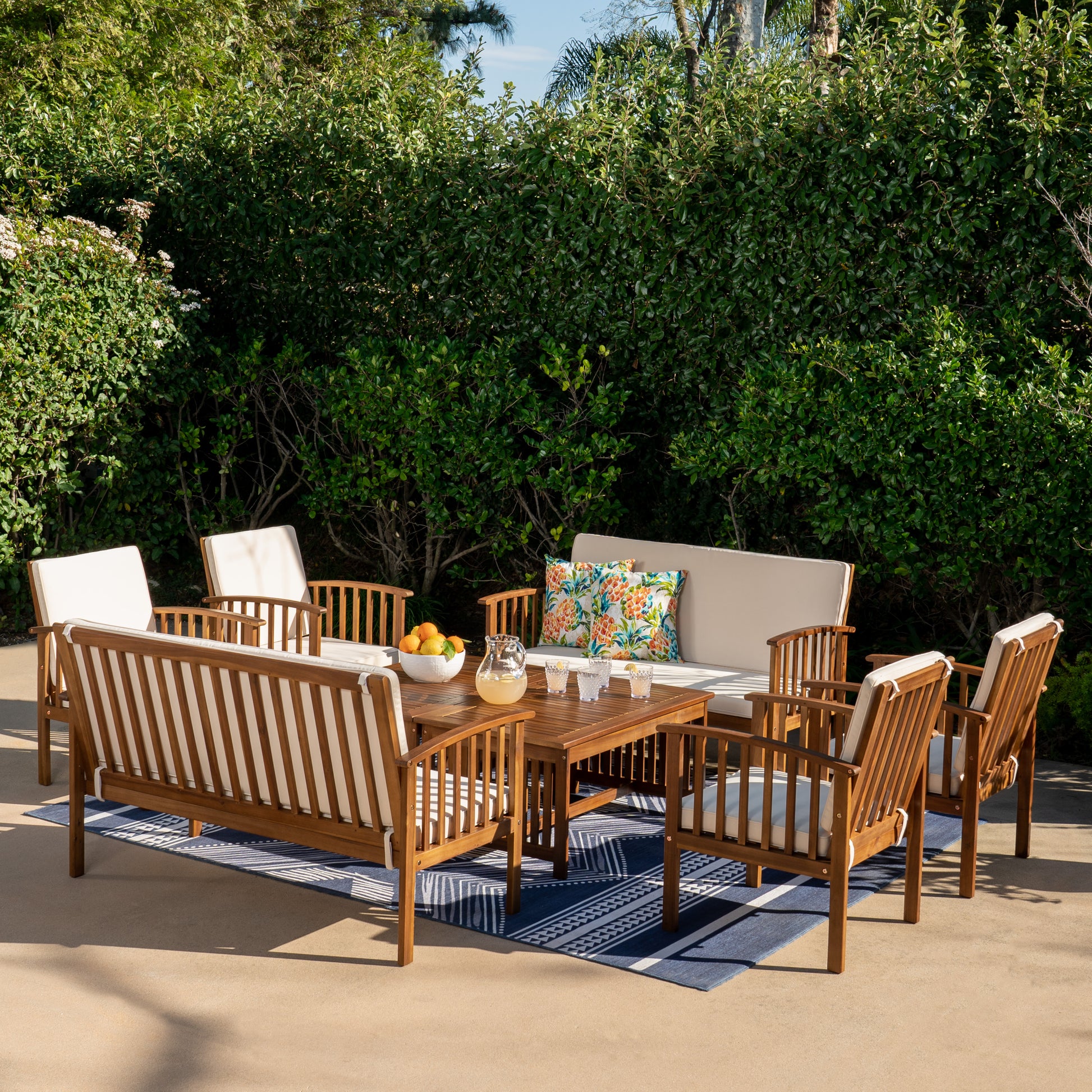 Kailani 8PC Outdoor Chat Set