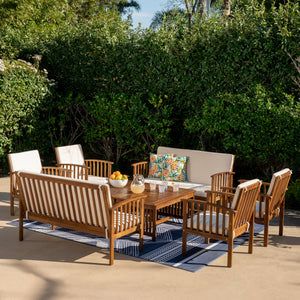 Kailani 8PC Outdoor Chat Set