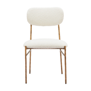 Sydhavnen Dining Chair Cream & Gold