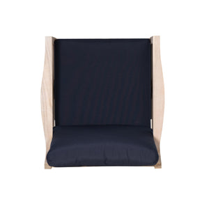 Svana Blue Natural Side Chair 2Pc