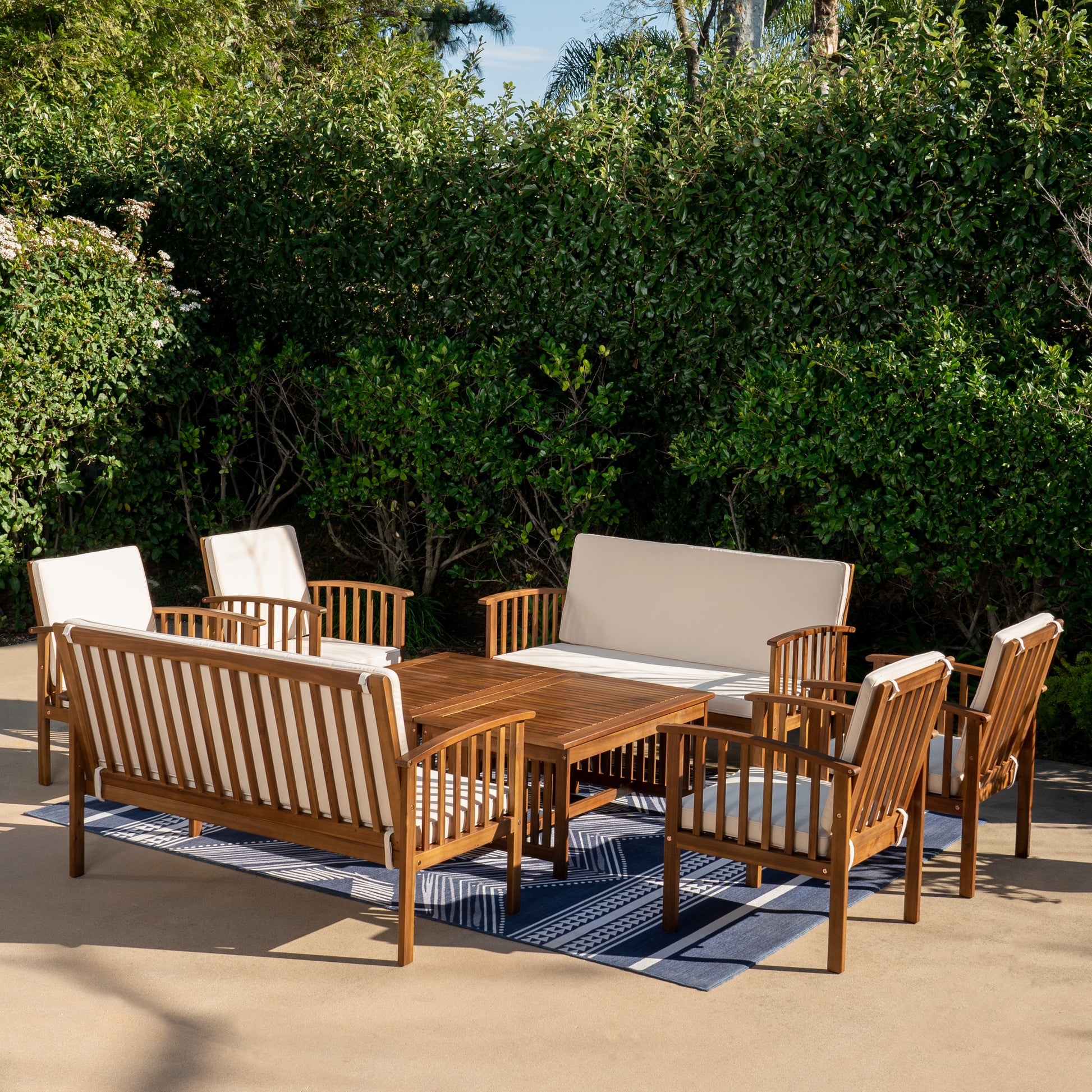 Kailani 8PC Outdoor Chat Set