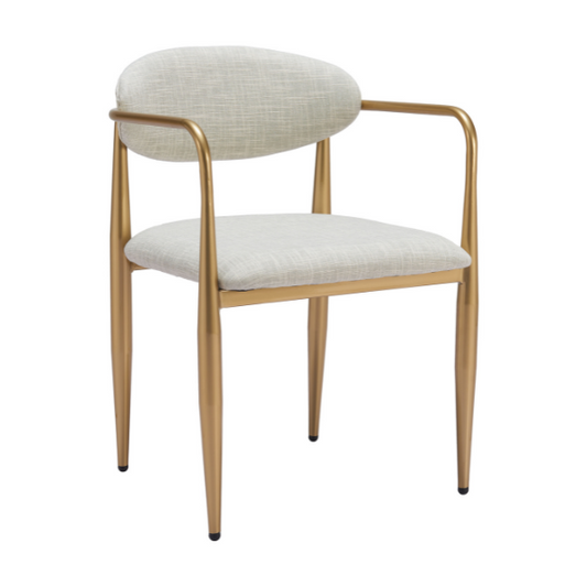 Zens Dining Chair in Quill Gray- Set of 2 - Elite Maison