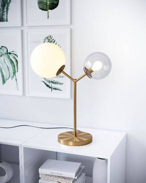 Constance Table Lamp Brass - Elite Maison