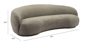 Tibet Sofa Olive Green - Elite Maison